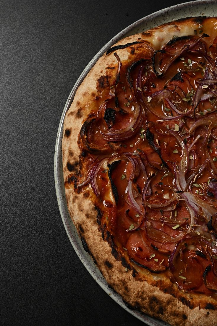 Pizza de massa napolitana